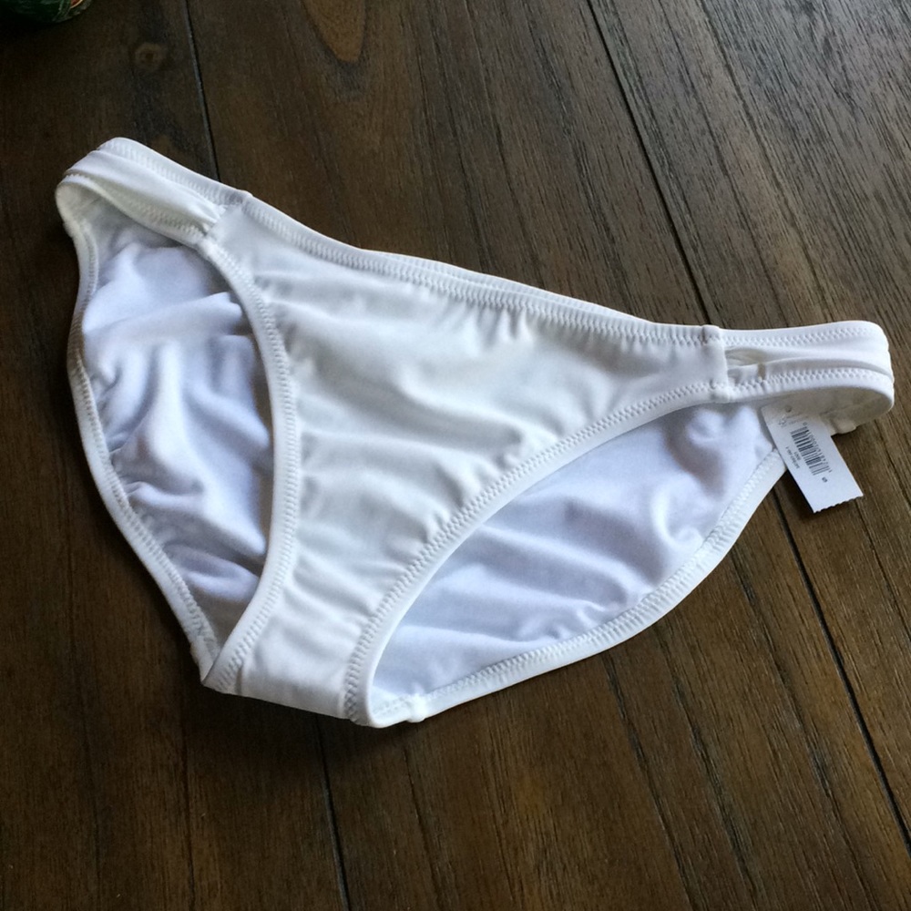 NWT GAPBody White Bikini Bottoms